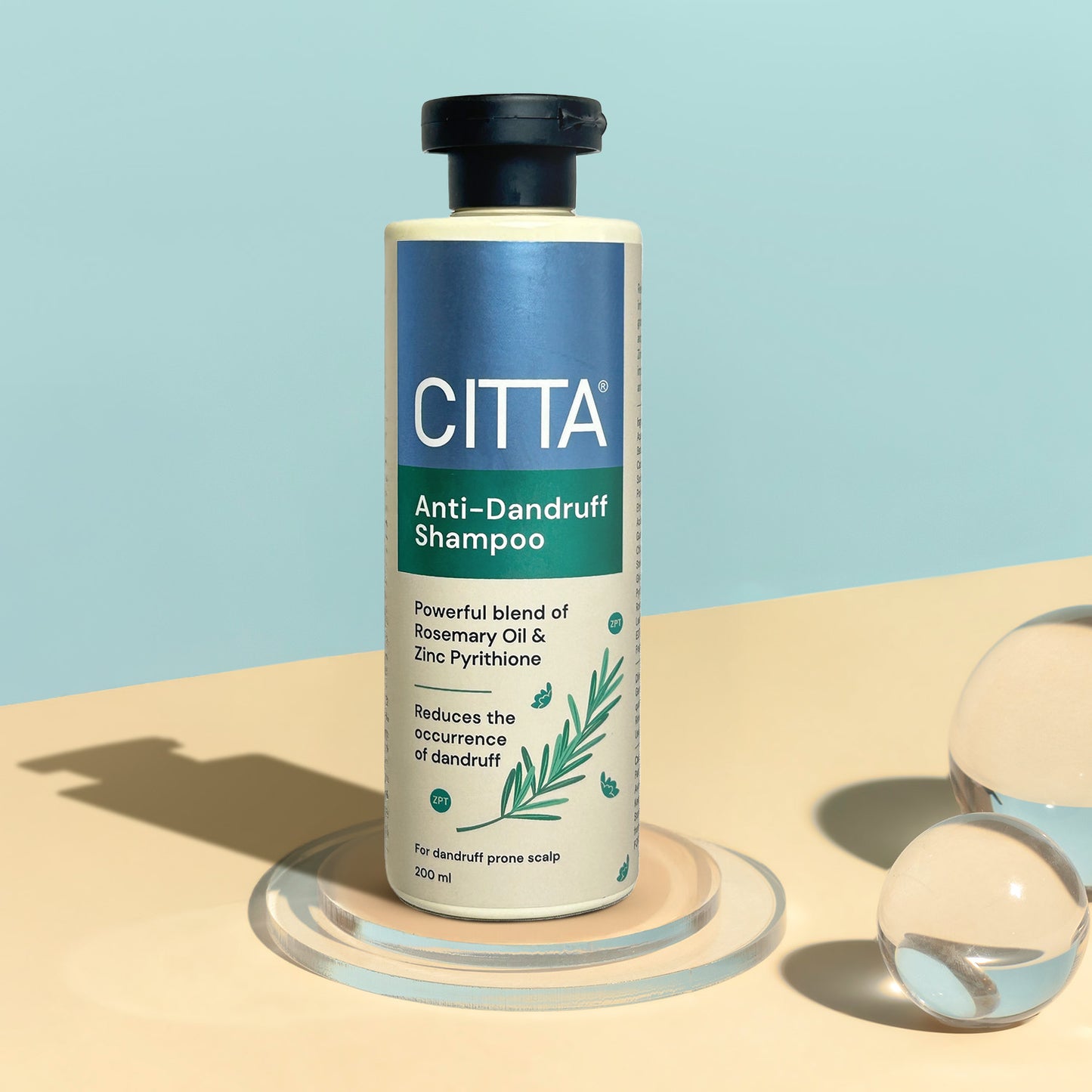 200 ml $$** Buy CITTA Anti Dandruff Shampoo online in India - best anti-dandruff shampoo in India for men and women