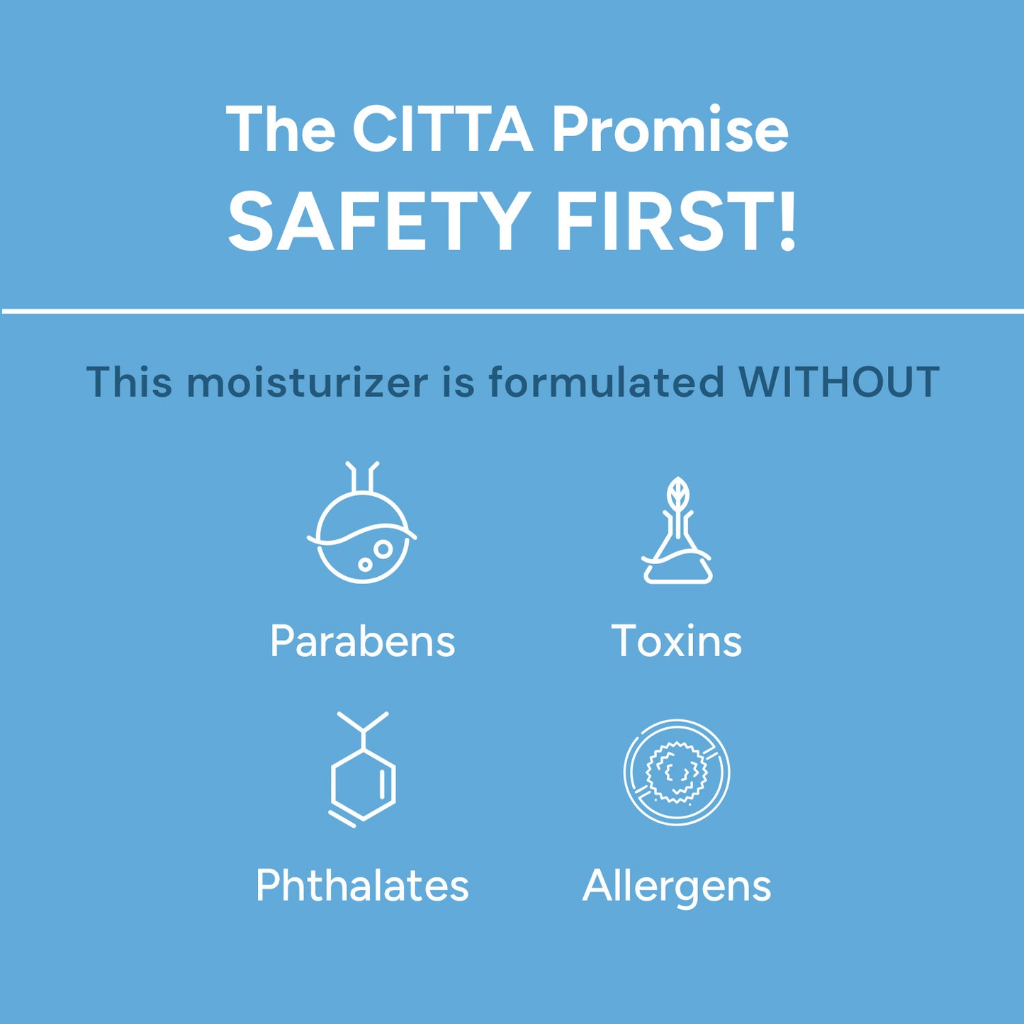 50 gm $$** CITTA Aqua Boost Gel face Moisturizer without parabens, phthalates, toxins or allergens