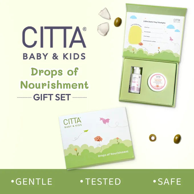 CITTA Baby & Kids Nourishment Gift Set – gentle, safe, and tested baby care essentials