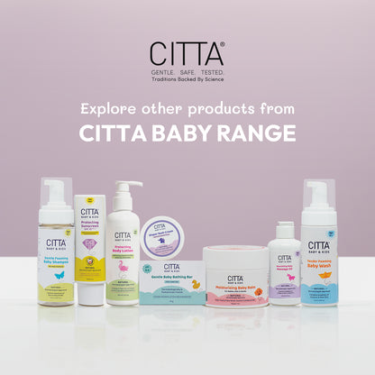  citta baby range – gentle, safe skincare and haircare products backed by tradition and science