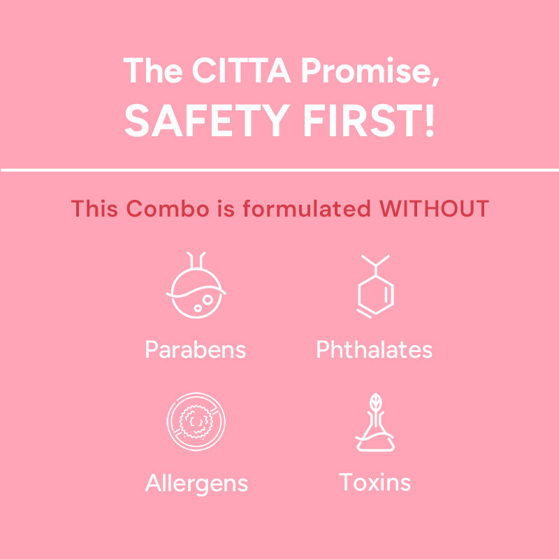 $$** CITTA Body Care Duo – Paraben-Free, Toxin-Free, Allergen-Free Natural Body Moisturizer and Scrub