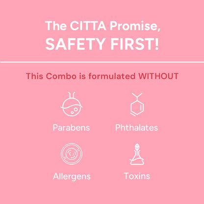 CITTA Body Care Duo – Paraben-Free, Toxin-Free, Allergen-Free Natural Body Moisturizer and Scrub