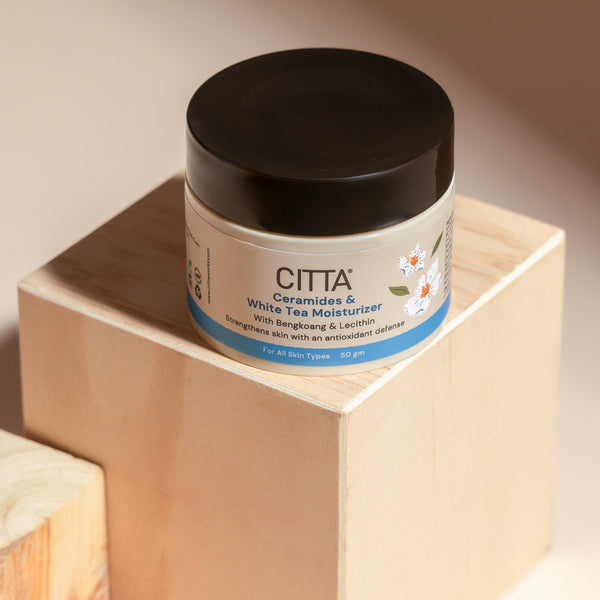 Ceramides & White Tea Moisturiser | Barrier Repair with 5 Ceramides + Natural Glow Boost
