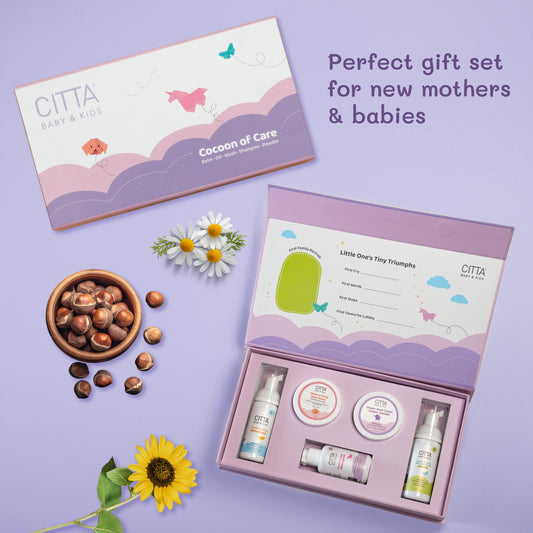 $$** CITTA Cocoon of Care – perfect gift set for new mothers and newborn babies
