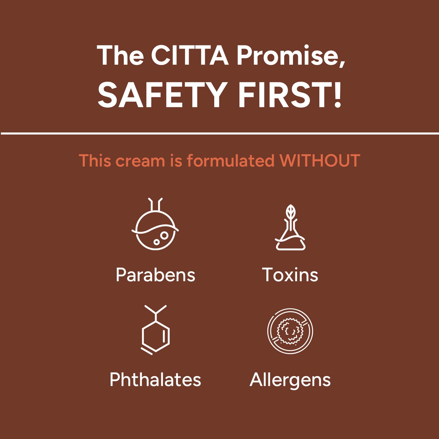  Buy naturally made CITTA Arabica coffee body cream - This cream formulated without Parabens, toxins, Phthalates, Allergens