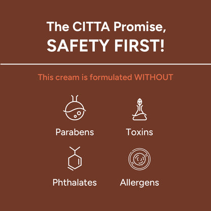  buy naturally made citta arabica coffee body cream - this cream formulated without parabens, toxins, phthalates, allergens