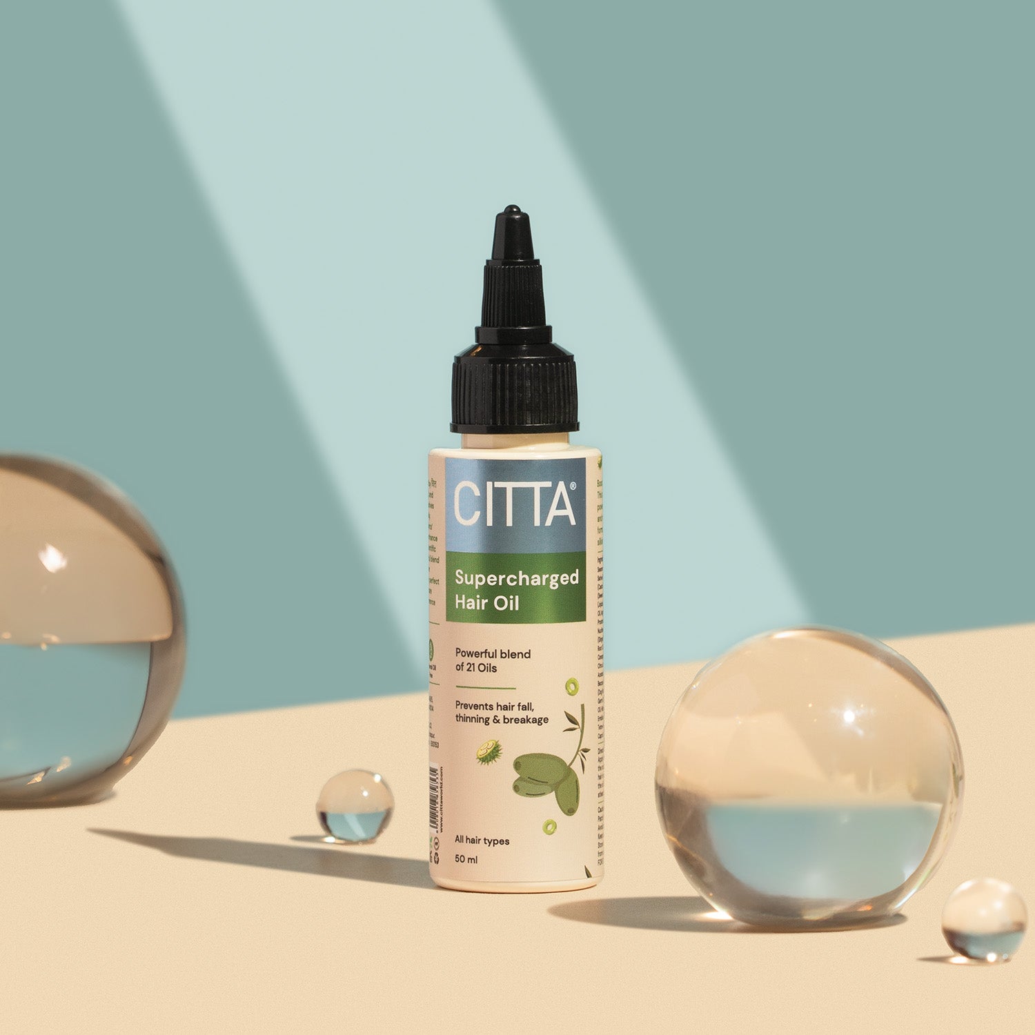  CITTA Supercharged Hair Oil – Hair Growth Oil for Men and Women_Best Hair Oil for Hair Growth & Scalp Health