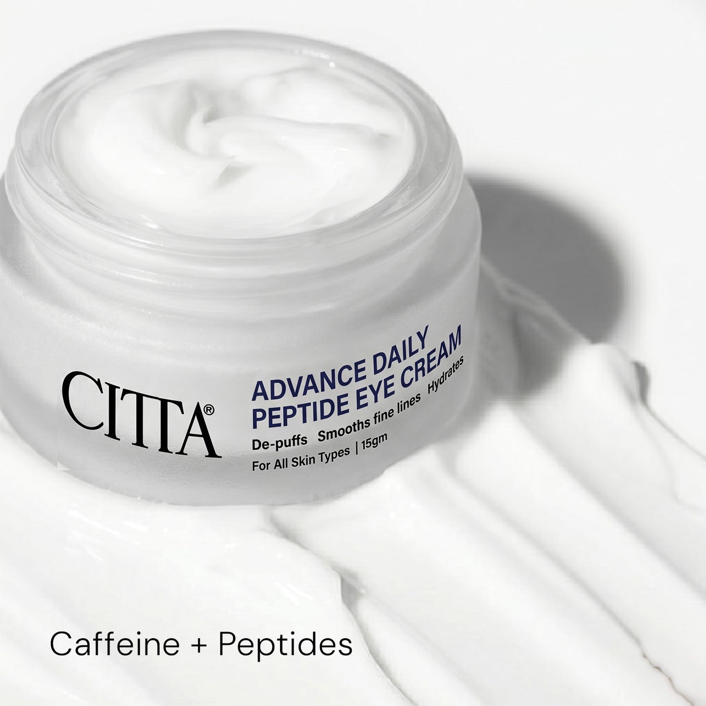 $$** CITTA peptide eye cream with caffeine and peptides for tired-looking eyes