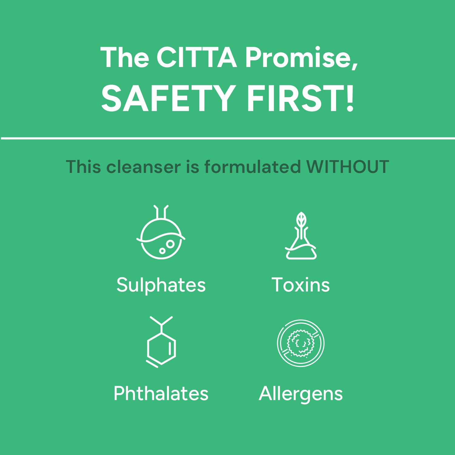  Cica gentle cleanser free from sulphates, toxins, phthalates and allergens – safe for daily use