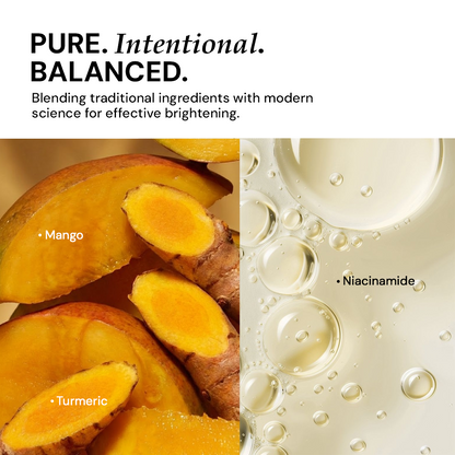  de tan face mask blending mango turmeric and niacinamide with modern skincare science