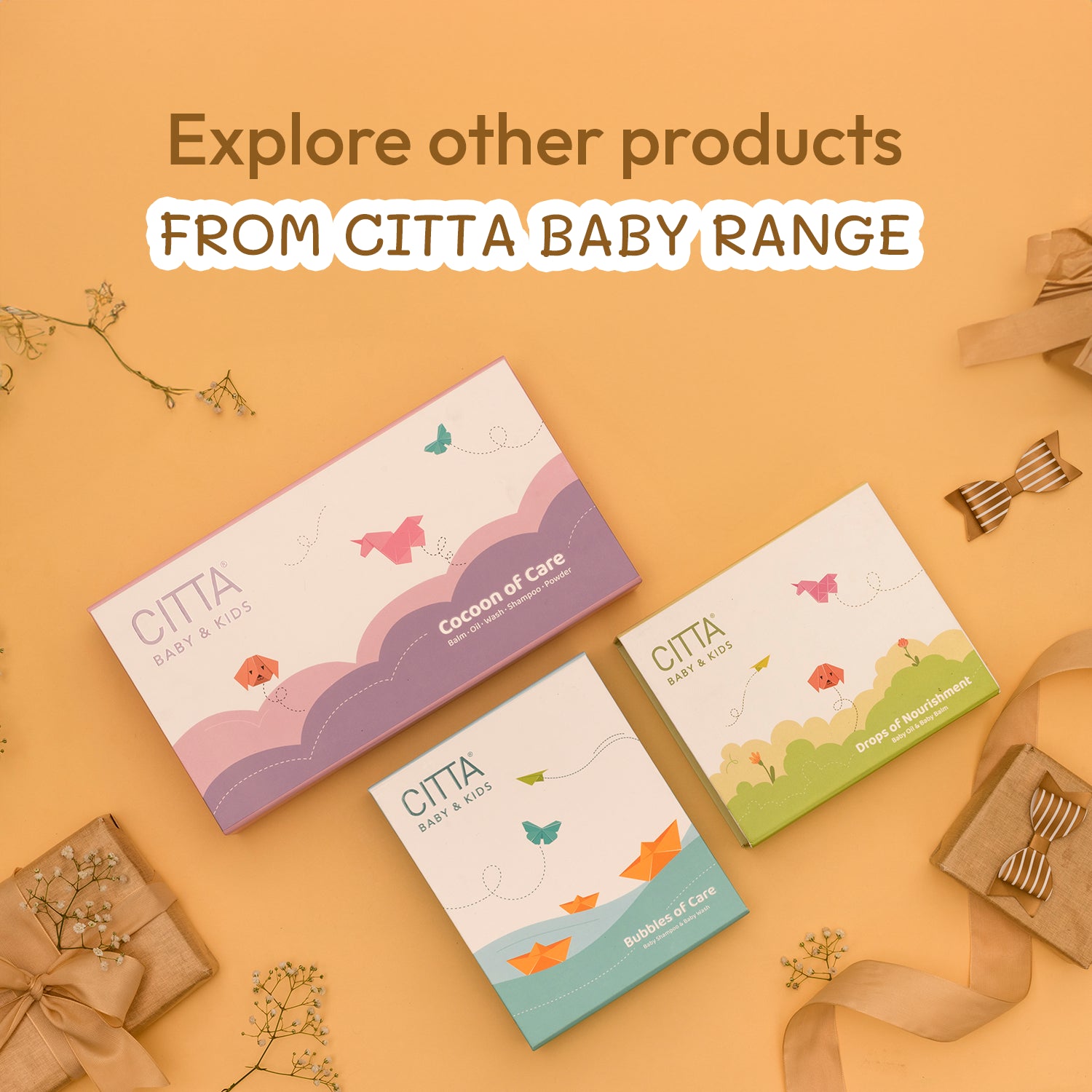  Explore CITTA Baby Range – Baby Bath Gift Set and Skincare Essentials