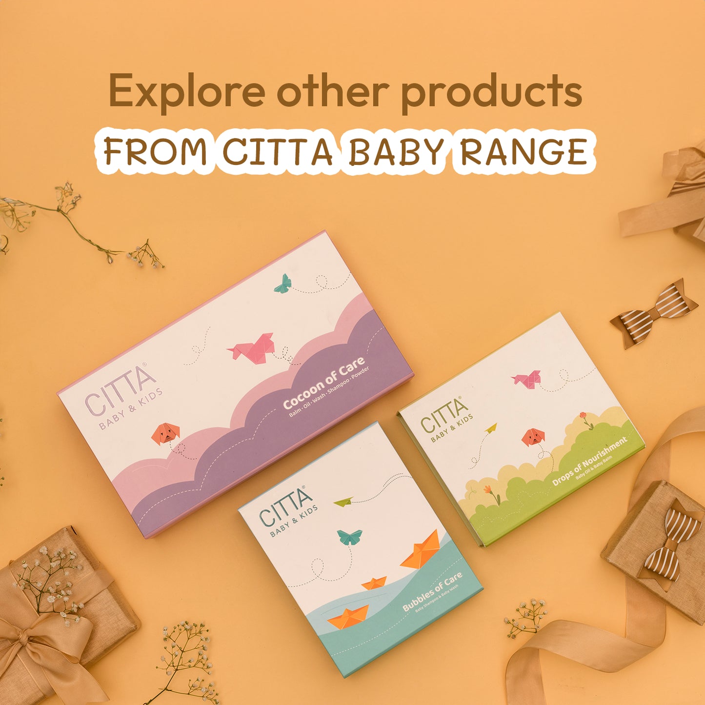 $$** Explore CITTA Baby Range – Safe & Gentle Products Including Balm, Wash, Shampoo & Massage Oil