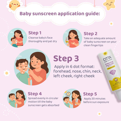  how to apply baby sunscreen lotion spf 70 – step by step guide for kids