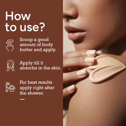  how to apply arabica coffee body cream for best results after shower for glowing skin