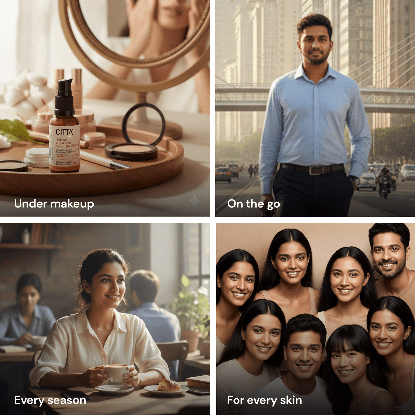 30ml $$** Invisible sunscreen serum SPF 50 for daily use under makeup and every season