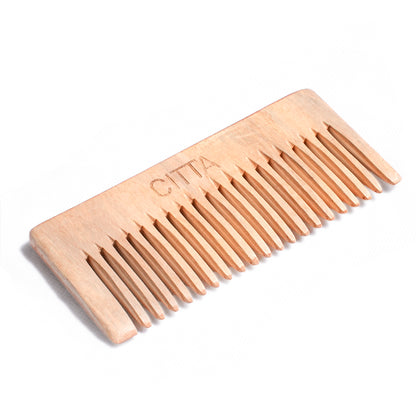  Kids Neem Hair Comb by CITTA – eco-friendly, gentle, and durable hair comb for kids