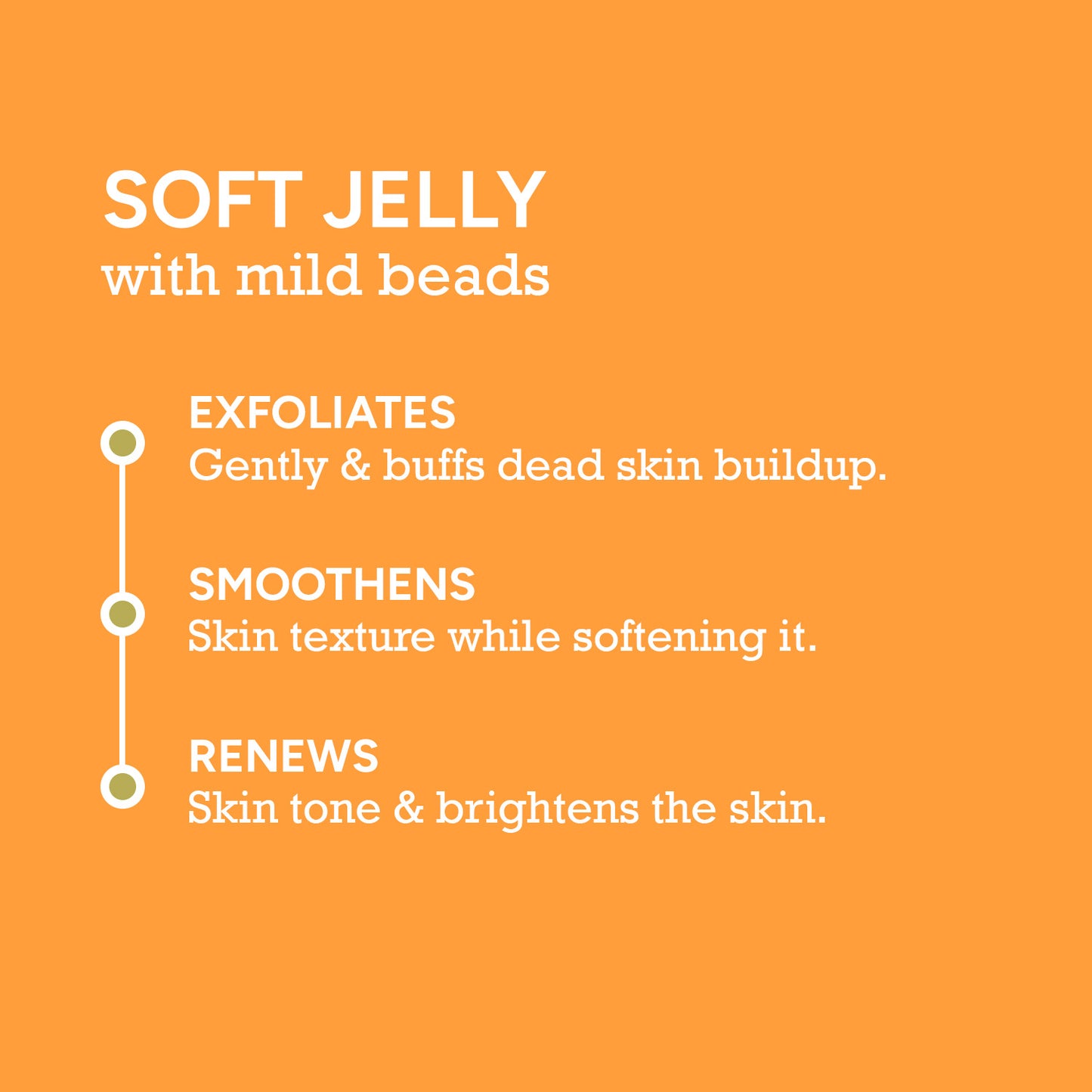 50gm $$** Soft jelly gel scrub with mild exfoliating beads – gently buffs dead skin, smoothens texture, renews skin tone for glowing, bright skin – CITTA Vitamin C Face Scrub