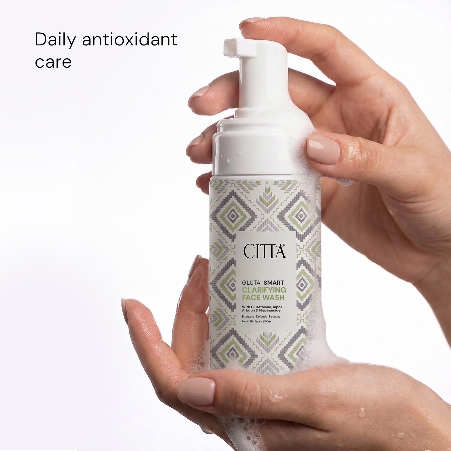 CITTA Glutathione Foaming Face Wash