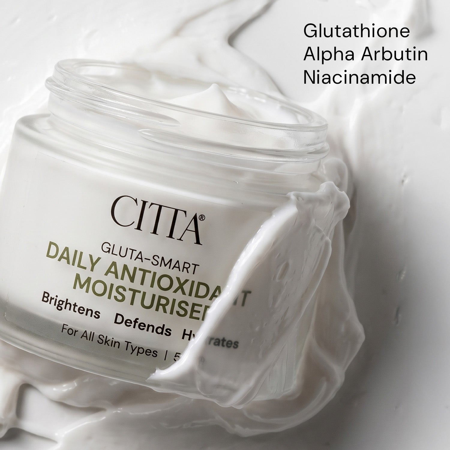 CITTA GLUTA-SMART Daily Antioxidant Moisturiser 50gm