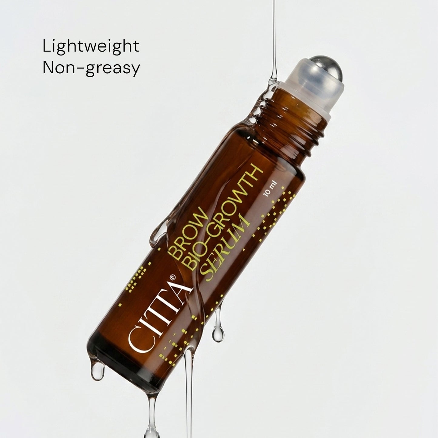 Lightweight non-greasy eyebrow serum for everyday brow care