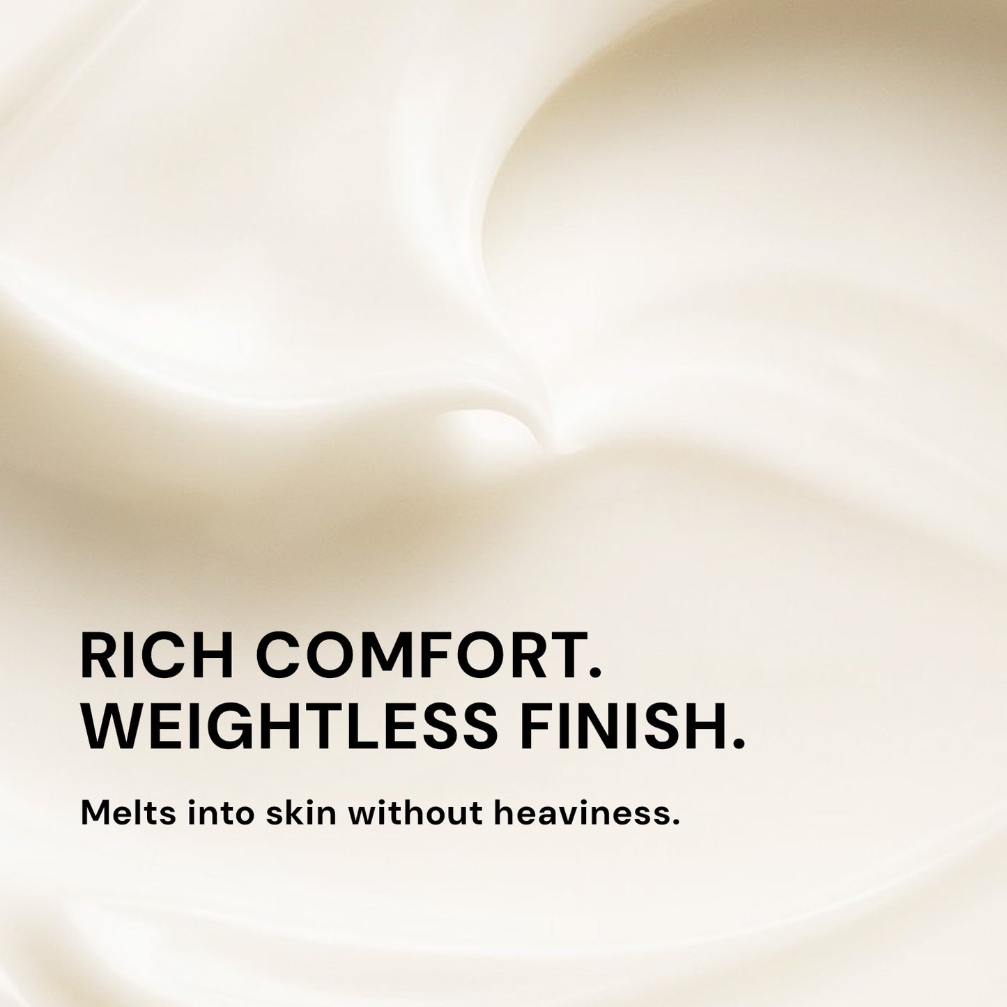 Rich yet lightweight night moisturizer for dry skin with deep hydration