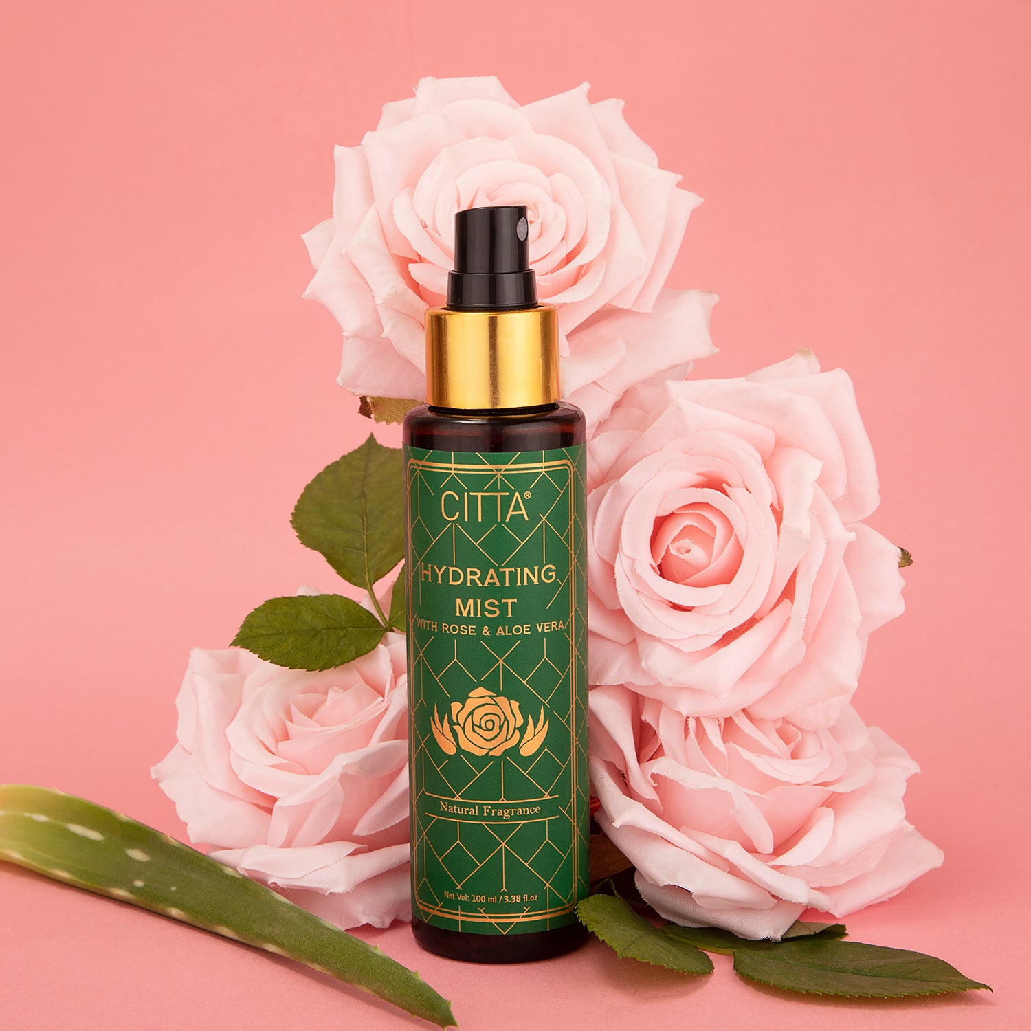 HYDRATING TONER - Hydrating Mist with Rose and Aloe Vera